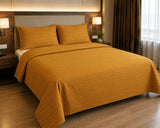 Ponni Bedsheet - Orange & Yellow
