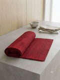 Ponni Bedsheet - Red & Black