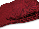 Ponni Bedsheet - Red & Black