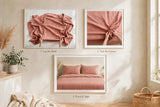 Ponni Bedsheet - Pink & Red