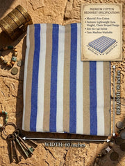 Winner Strips Bedsheet - Blue