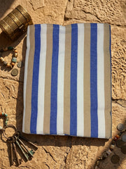 Winner Strips Bedsheet - Blue