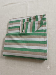 Winner Strips Bedsheet - Green
