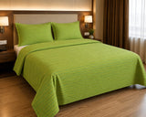 Ponni Bedsheet - Yellow & Green