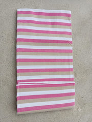 Winner Strips Bedsheet - Rose
