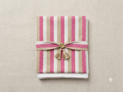 Winner Strips Bedsheet - Rose