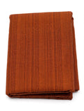 Ponni Bedsheet - Orange & Maroon