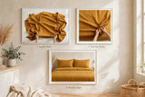 Ponni Bedsheet - Orange & Yellow