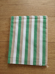 Winner Strips Bedsheet  - Green