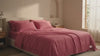 Ponni Bedsheet - Pink & Red