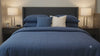 Ponni Bedsheet - Blue & Black