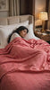 Ponni Bedsheet - Pink & Red